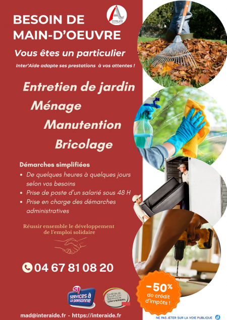 Offre de services - particuliers
